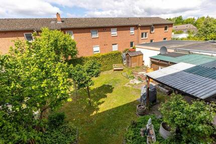 Zentral gelegene 4-Zimmer-Wohnung mit Gartenanteil und Stellplätzen in Lüneburg