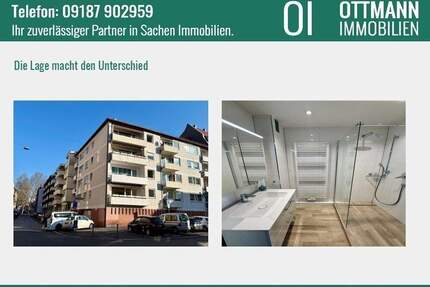 Attraktive 3-Zimmer-Wohnung mit Balkon in gefragter Lage - Nürnberg Gärten h d Veste