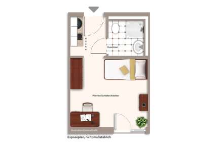Wohnung zum Kaufen in Deggendorf 108.000,00 € 20 m²