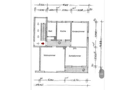 Von Privat: 3-Zi ETW, OG,76 m², BalkonGarage, BAD SCHWALBACH - Wiesbaden Biebrich