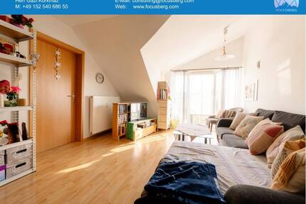 2-ZI.-DACHGESCHOSSWOHNUNG MIT BALKON IN DILLINGEN A. D. DONAU - Dillingen a.d.Donau