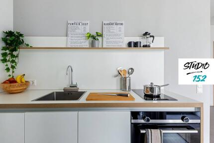 STUDENTS ONLY: Studio 152 - dein perfekter Studienstart im voll ausgestatteten 1-Zi.-Apartment im Herzen Wiesbadens mit EBK, ALL-IN-MIETE, UVM.