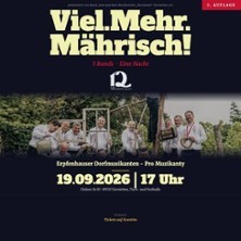 Viel.Mehr.Mährisch 3.0 - 12 Mährischen - Basti, Joni & MV Gerstetten