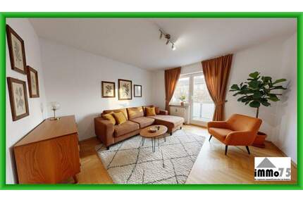 gepflegte 2-Zimmer-Wohnung in Pforzheim mit 2 Balkonen, TG-Stellplatz und Keller