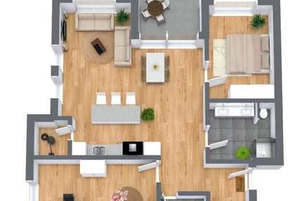 Wohnung zum Mieten in Crailsheim 1.123,00 € 90.54 m²