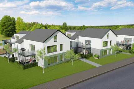 Neubau! Moderne Erdgeschosswohnung mit Terrasse - Bad Laasphe
