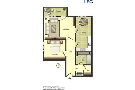 Wohnung zum Mieten in Münster 889,00 € 72 m²