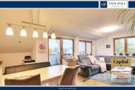 Charmante 3-Zimmer-Dachgeschosswohnung mit Südbalkon - ideale Investition zur Altersvorsorge - Bad Rappenau