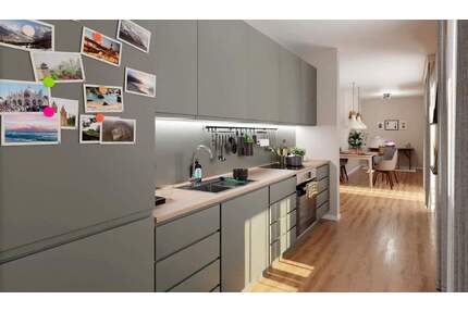 Großzügige Wohnung mit Süd-Balkon und Keller - Wildau