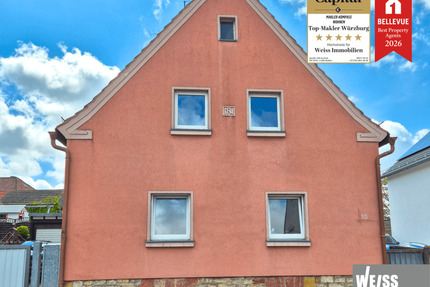 Kleines Haus im Altort von Waldbüttelbrunn -ohne GartenBalkon-