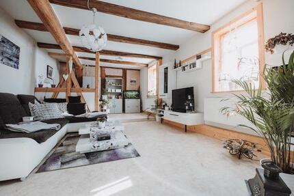 4-Raum-Wohnung im Zentrum Großbodungens, Innenhof mit Garten - Sonnenstein