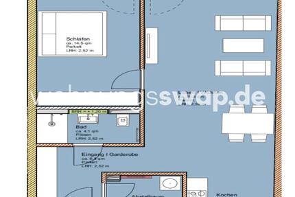Wohnungsswap - 2 Zimmer, 69 m² - Von-Sauer-Straße, Altona, Hamburg