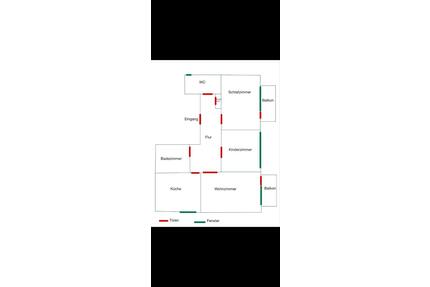 Wohnung zu vermieten - 950,00&nbsp;EUR Kaltmiete, ca.&nbsp; 76,00&nbsp;m&sup2; in Herzogenrath (PLZ: 52134)
