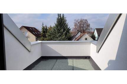 Modernes Wohnen! Traumhafte Dachgeschosswohnung! Über den Dächern in ErdingKlettham, KfW 40 Bauweise