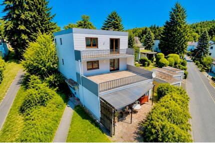 Architektenhaus mit Panoramablick - 3FH in LindenfelsLitzelröder
