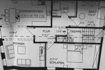 4-Zimmer-Wohnung 2. OG - Bachstr. 5, Plettenberg