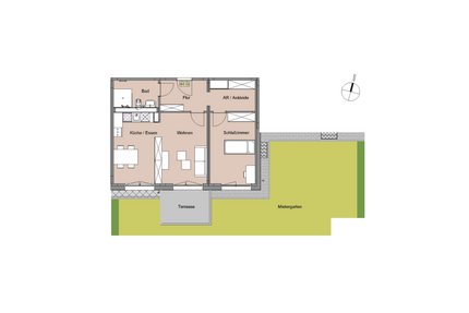 Wohnung zum Mieten in Leverkusen 925,00 € 62 m²