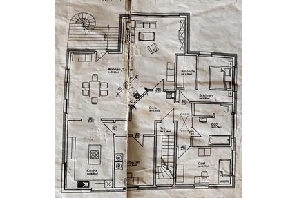 Schöne, moderne Wohnung - 1.500,00&nbsp;EUR Kaltmiete, ca.&nbsp; 155,00&nbsp;m&sup2; in Wettringen (PLZ: 48493)