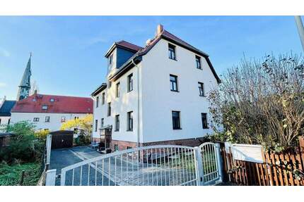 Neu renovierte 4-Raum-Wohnung mit Blick über die Stadt 75 qm Garten, Garage Stellplatz - Zwickau Weißenborn