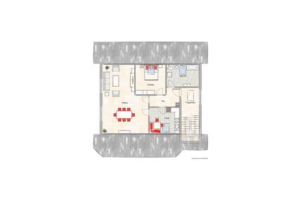 Gemütliche Dachgeschosswohnung mit Stellplatz - Maxdorf