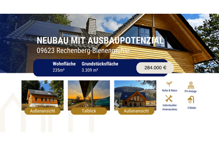 Haus zum Kaufen in Rechenberg-Bienenmühle 284.000,00 € 235 m²