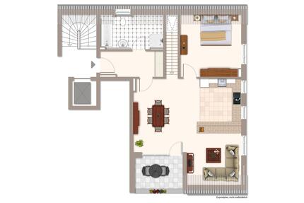 Sonnendurchflutete 2-Zimmer-Wohnung in Hilgertshausen - Hilgertshausen-Tandern