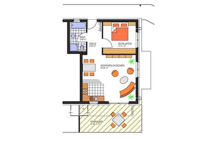Wohnung zum Mieten in Schwäbisch Hall 700,00 € 61.3 m²