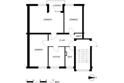 Wohnung zum Mieten in Oldenburg 587,00 € 65.5 m²