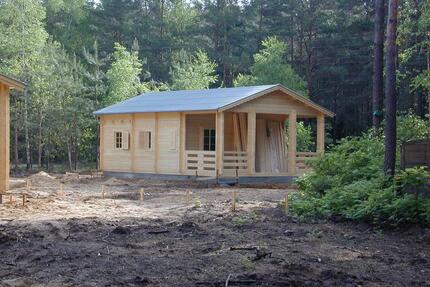 BLOCKHAUS GRUNDSTÜCK GARTEN TOP POTSDAM URLAUB FREIZEIT - Brück