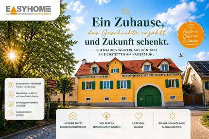 Haus zum Kaufen in Eichstetten am Kaiserstuhl 690.000,00 € 187 m²