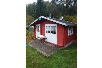 Kleingarten mit Schwedenhaus in der KGV Harthwaldaue - Chemnitz Klaffenbach