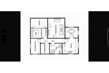 Erstbezug nach Kernsanierung –moderne 4-Zimmer-Wohnung mit Balkon - Aspach