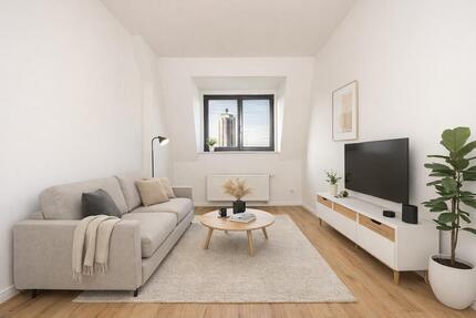 Exklusiv! Wohnen im Zentrum Ost: Stilvolle 2-Zimmer-Wohnung mit Wannenbad & Einbauküche - Leipzig Mitte