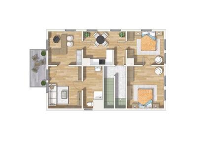 Erstbezug nach Sanierung 4-Zimmer-Wohnung mit historischem Charme & moderner Ausstattung - Bad Laasphe