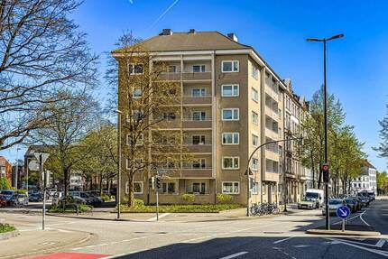 Kiel - vermietete 3-Zimmer-Eigentumswohnung mit zwei Balkonen in Uninähe