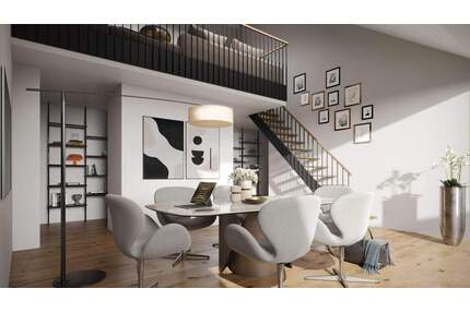 HERZOG LUDWIG: XXL-Galeriewohnung mit Süd-Dachterrasse im Herzen Erdings