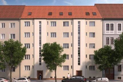 Großzügige Familienwohnung mit Gartenanteil & 2 Balkonen - vermietet, wertstabil und zukunftssicher - Leipzig Eutritzsch