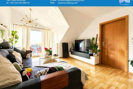 2-ZI.-DACHGESCHOSSWOHNUNG MIT BALKON IN DILLINGEN A. D. DONAU - Dillingen a.d.Donau
