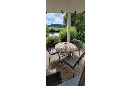 1-Zimmer-Wohnung mit sonniger Terrasse, voll möbliert - Neckarsteinach