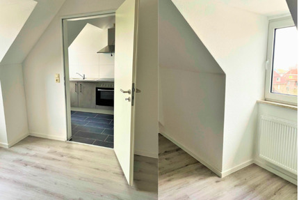 Gemütliche 2,5-Zimmer-Dachgeschosswohnung mit Einbauküche in zentraler Lage von Wilhelmshaven