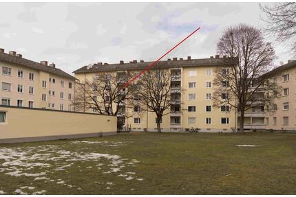 Freistehende 3-Zimmer-Wohnung, Südbalkon, zentrale Lage Kempten - Kempten (Allgäu) Auf dem Lindenberg