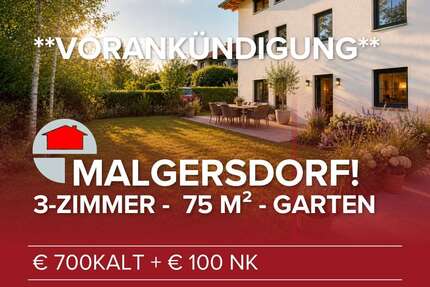 Wohnung zum Mieten in Malgersdorf 700,00 € 75 m²