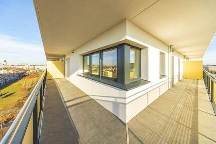 Bald einziehen: Attraktive 3-Zimmerwohnung mit großem Balkon! Neubauwohnung mit ca. 79m² - Leipzig Zentrum-Südost