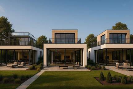 3.023m² Baugrundstück mit positiver Bauvoranfrage für 3 Bungalow´s mit jeweils 250m² WFL - Köln Hahnwald