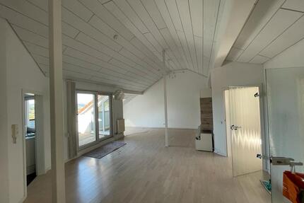 Schöne großzügige Dachgeschosswohnung mit traumhaftem Blick über - Tuttlingen