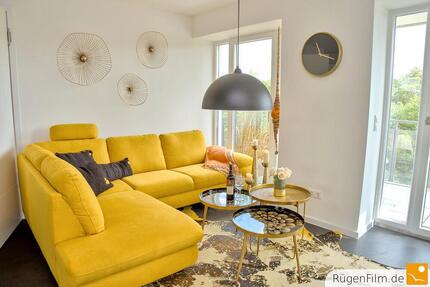 Ostsee-Rückzug:Exklusive Wohnung in Prora mit Blick Richtung Meer - Binz