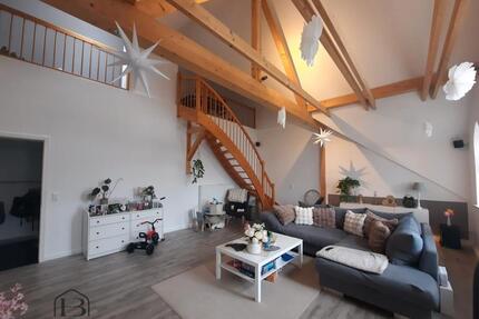 Traumhaftes wohnen auf 237m² mit Galerie und Balkon über den Dächern Stendals !