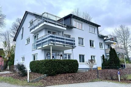 Wasserlage - Helle 2-Zimmer-Erdgeschosswohnung mit Blick auf den Dämeritzsee - Erkner