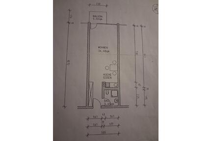 Helle 1-Zimmer-Wohnung in Erding stadtnähe