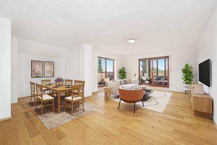 Freiraum nach oben: 4-Zimmer-Wohnung mit Dachterrasse & 3 private Dachräume für Platz zum Entfalten - Königsbrunn